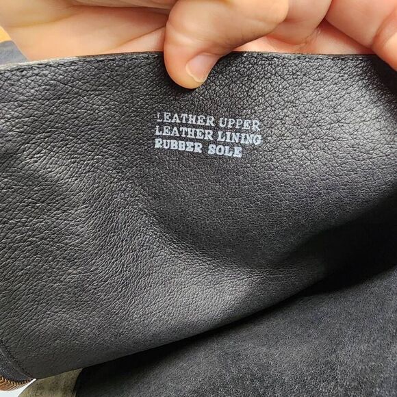 J. Crew Womens 6.5 Black Leathr Side Zipper Double Buckle Riding Boots - Picture 13 of 14